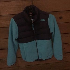 Girls North Face jacket sz 10/12